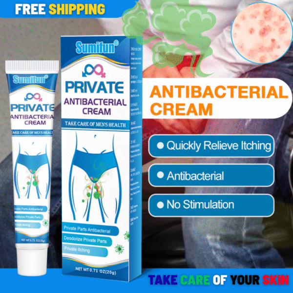 🧴✨ Antibacterial Cream – Gentle Care for Sensitive Skin